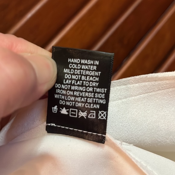 Off White Faux Suede Fringe Jacket with Sparkle Stud embellishments. - Picture 6 of 6